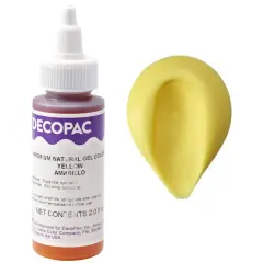 Yellow All-Natural Premium Gel Color