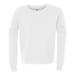 BELLA + CANVAS&reg; Youth Jersey Long Sleeve Tee - 3501Y White