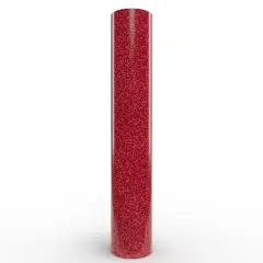 Glitter 11.8" x 24" Sheet Red