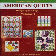 Stained Glass Pattern Book: American Quilts