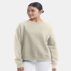 Relaxed fit Crewneck Sweatshirt | RADYAN&reg; Sand