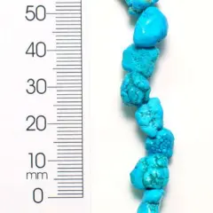 6 Packs of Synthetic Nugget Beads - 8" Strand