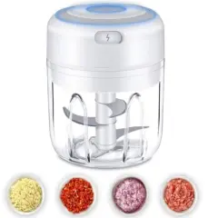Kitcheniva Electric Mini Garlic Chopper