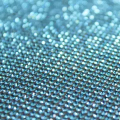 Kitcheniva Round Rhinestone Stickers Sheet Self Adhesive DIY Blue