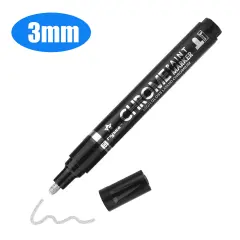 3Pcs Liquid Chrome Marker Pens for Glass and Plastic 3mm maker pens(1pcs)