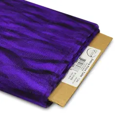 Premium Zebra Print Tulle Fabric Bolt of 54" X 25 Yards Purple