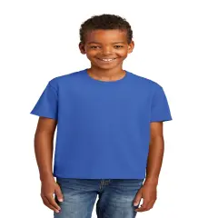 Port & Company&reg; Youth Essential Crew Neck Short Sleeve Tee Royal