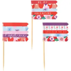 Valentine Love Assortment DecoPics Cupcake Decoration, 12ct