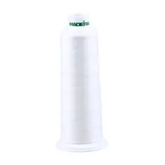 Aerolock Polyester Serger Thread --- 2,000 Yds --- White Color -- Ref. # 8010 by Madeira&reg;