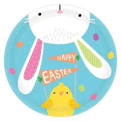Hello Bunny 7" Round Plates