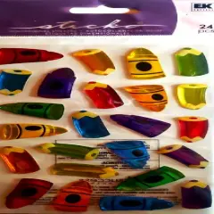 Sticko Color With Me Dimensional Epoxy Stickers