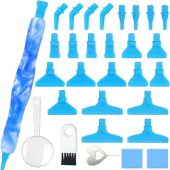 5D Diamond Painting Drill Pen, Rhinestone Gem Picker Tool Kit for Adults & Nail Art Cornflower blue