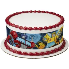 Transformers&trade; Ready for Battle Edible Cake Topper Image Strips