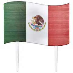 Mexican Flag Vertical Layon
