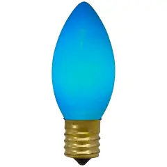 Northlight C9 Opaque Christmas Replacement Bulbs - Blue - 4ct