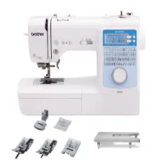 Brother Innov-is NS80E Sewing Machine With Foot Kit and Extension Table Bundle
