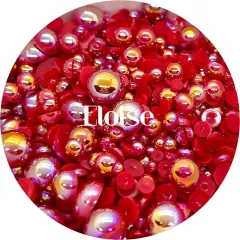 Flatback Resin Pearl Mix - Eloise by Glitter Heart Co.&trade;