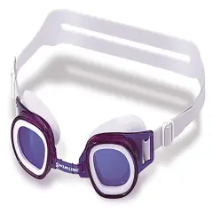 Swim Central Recreational Junior Goggles Swimming Pool Accessory - 6" - Purple