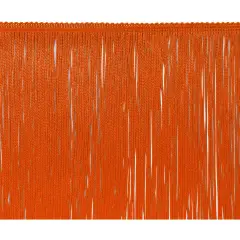 5 Yards of 4" Chainette Fringe Trim | 5 yard cut Orange