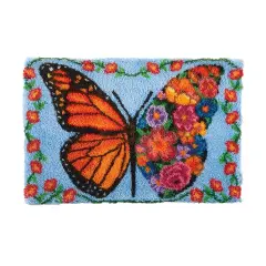 HerrschnersButterfly Bouquet Latch Hook Kit Multi
