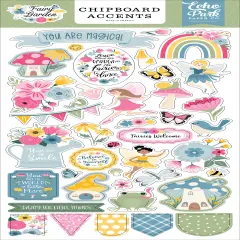 Echo Park Chipboard 6"X13"-Accents, Fairy Carden
