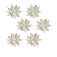 Poinsettia Stem (Set of 6)