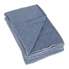 DII French Blue Tri Color Check Dishcloth (Set of 4)