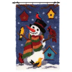 HerrschnersWintertime Friends Latch Hook Kit Multi