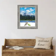 Waveline Silver Narrow Picture Frame, Photo Frame, Art Frame