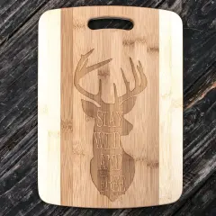 Stay Wild and Free Deer Cutting Board