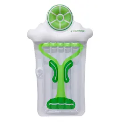 Swim Central Inflatable Margarita Swimming Pool Float - 74" - Green and White