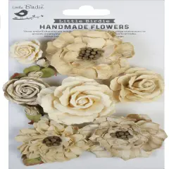 Little Birdie Lolita Paper Flowers 7/Pkg