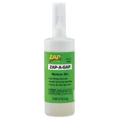 Zap-A-Gap CA+ Adhesive - Medium, 4 oz