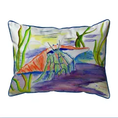 Betsy Drake Hermit Crab Extra Large 20 X 24 Indoor / Outdoor Pillow