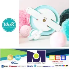 We R Memory Keepers Jumbo Pom Pom Maker - Makes 4.5" Pom Pom 661013 by American Crafts