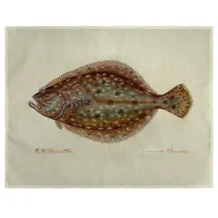 Betsy Drake Flounder Place Mat Set of 4