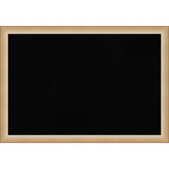 Eva Narrow Framed Corkboard, Black Cork Eva Ombre Gold
