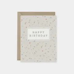 Ink Splot Happy Birthday Cards, Dot