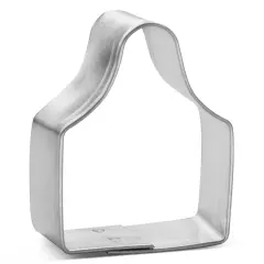 Mini Ear Tag Cookie Cutter 1.5 in M183 - CookieCutter.com - USA Tin Plated Steel