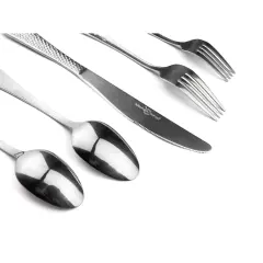 40-Piece Silverware Set with Steak Knives - 3 Designs!