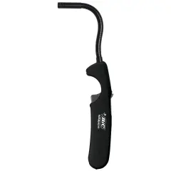 BIC Multi Purpose Lighter with Long Flex Wand, Great Lighter for Candles, Grills and Fireplaces, 4 Count Pack of Lighters, Assorted Colors