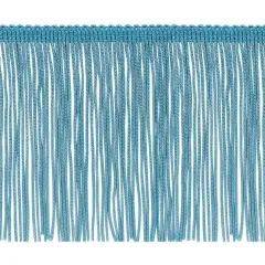 20 Yards of 4" Chainette Fringe Trim | 20 yard cut Light Blue