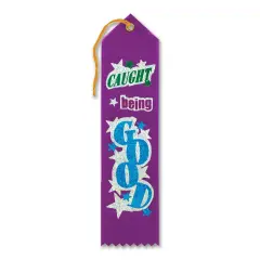 Caught Being Good Award Ribbon (Pack of 6)