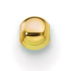 Gold Filled 2.0mm Polished Medium Hole Bead - Pack of 12