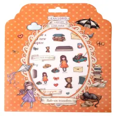 Studio Light Gorjuss Rub-on 8/sheets-Nr. 04