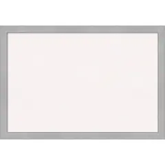 Vista Brushed Nickel Narrow Framed Corkboard, White Cork
