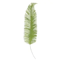 Kurt Adler 24" Artificial Metallic Green Palm Frond Floral Spray