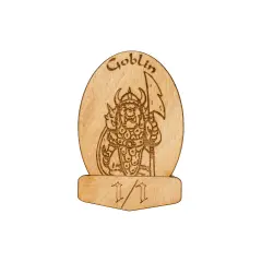 6 Goblin Game Tokens 2"x3"