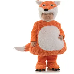 Belly Babies Plush Orange Fox Toddler Costume