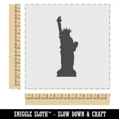 Statue of Liberty Solid Wall Cookie DIY Craft Reusable Stencil